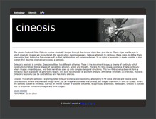 Tablet Screenshot of cineosis.com